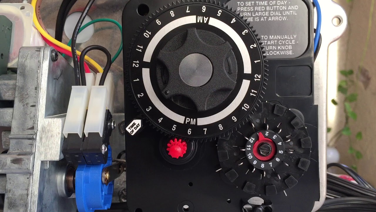 Hora de regeneración de una válvula electromecánica Fleck