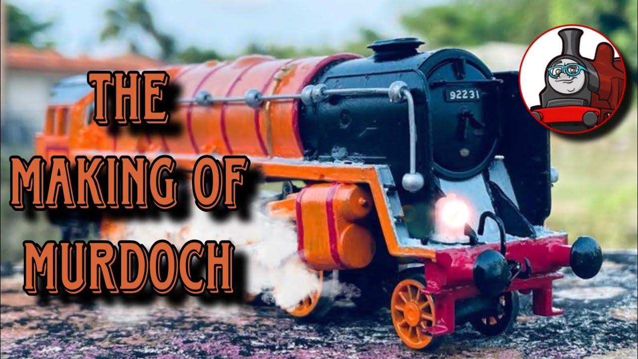 HORNBY MURDOCH IS SO EXPENSIVE, so I made one myself.. HO/OO CUSTOM SHOWCASE MURDOCH!