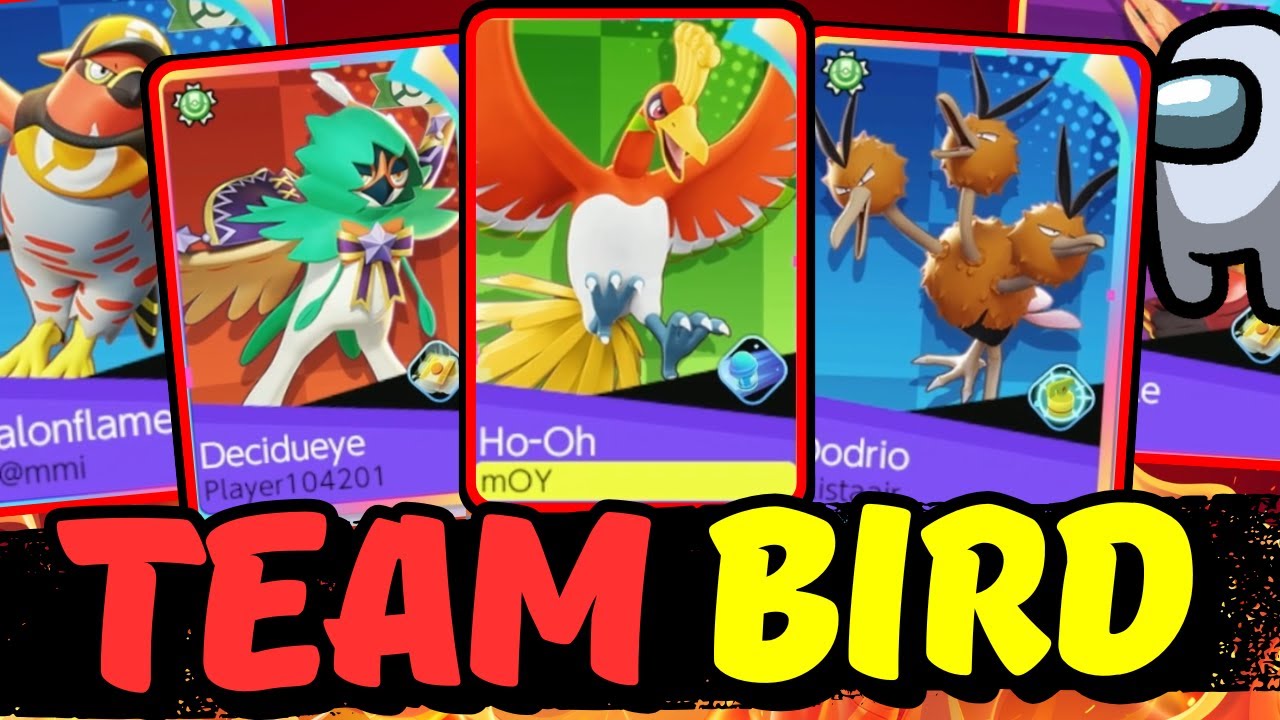 NO ONE EXPECTS TEAM BIRD CHAOS IN RANKED | Pokemon Unite