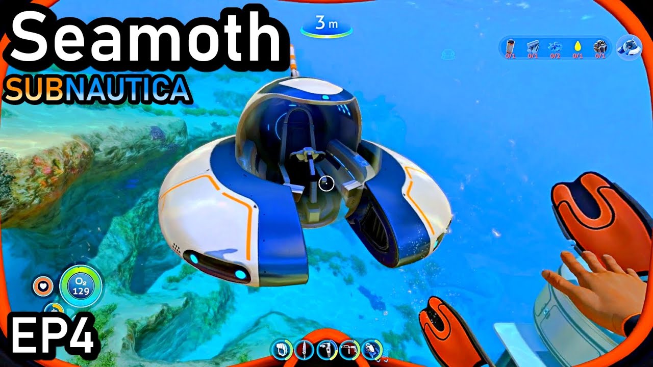 Мотылёк в Subnautica EP4
