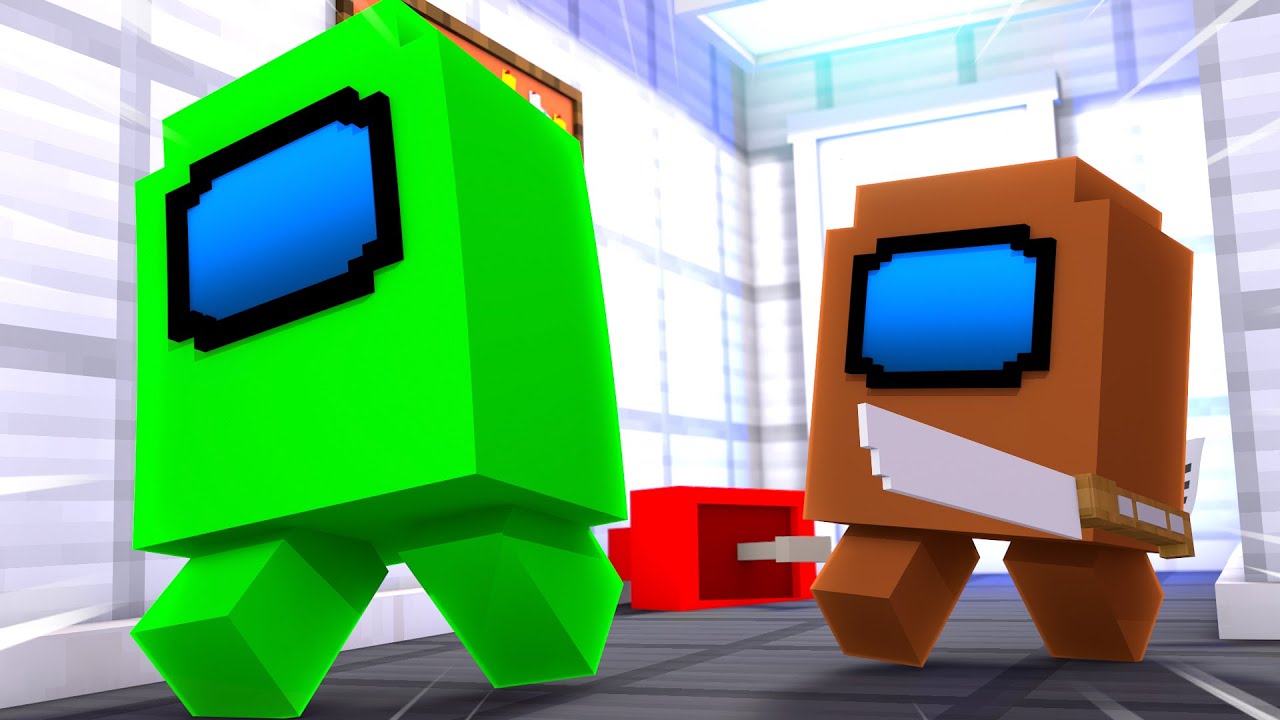 AMONG US DANS MINECRAFT !!