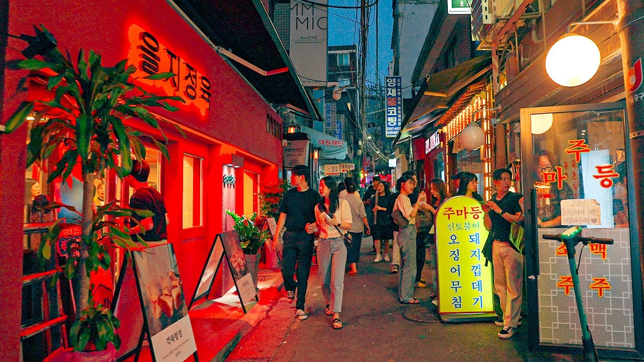 Seoul Summer Alley Trip to Insa-dong and Eulji-ro | Korea Travel Guide 4K HDR