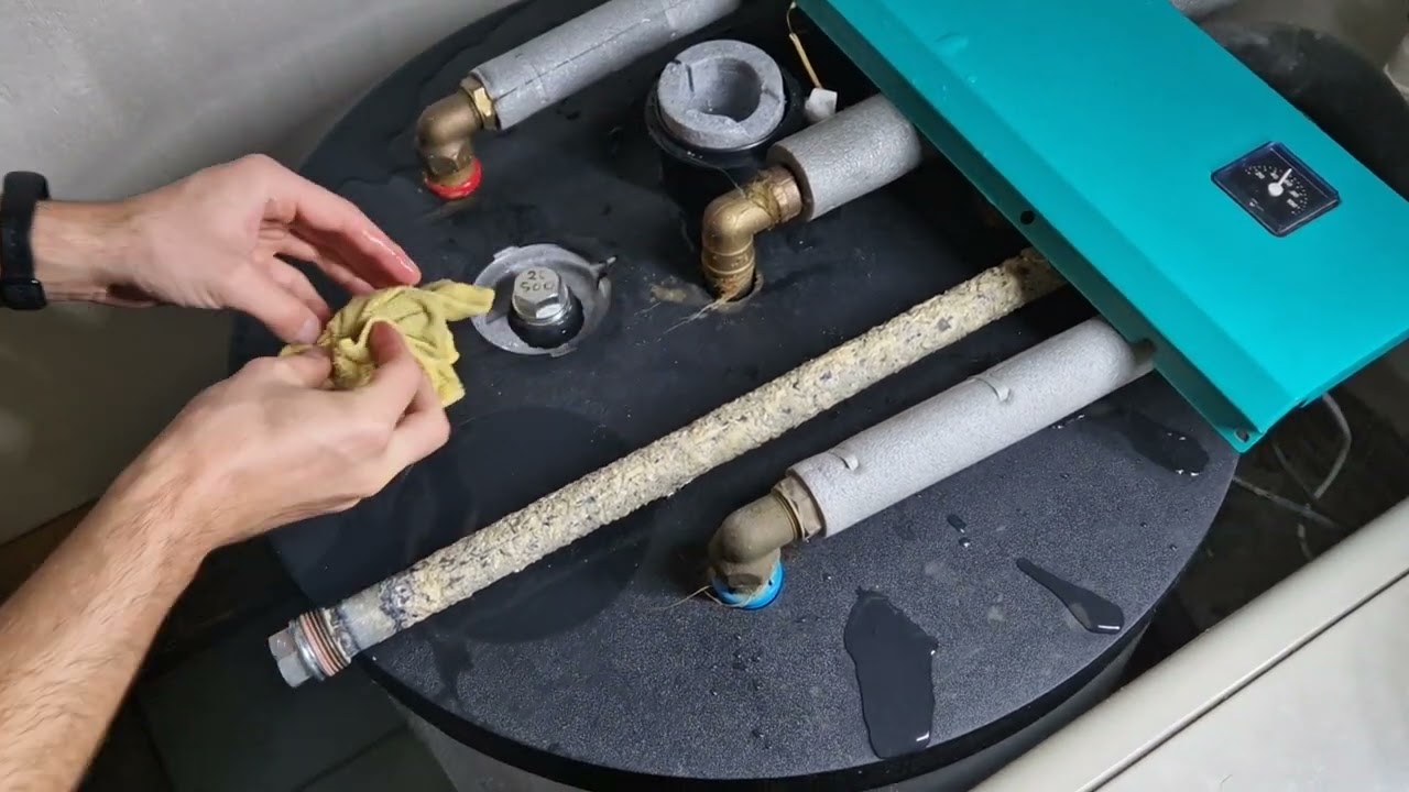WYMIANA ANODY MAGNEZOWEJ W ZASOBNIKU VAILLANT VIH R 120/6 B