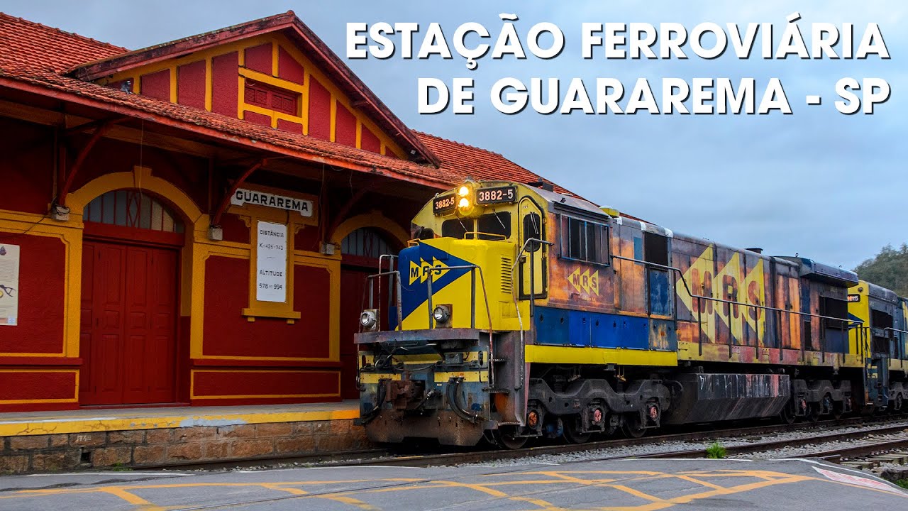 ESTAÇÃO FERROVIÁRIA DE GUARAREMA - TRENS DE SÃO PAULO
