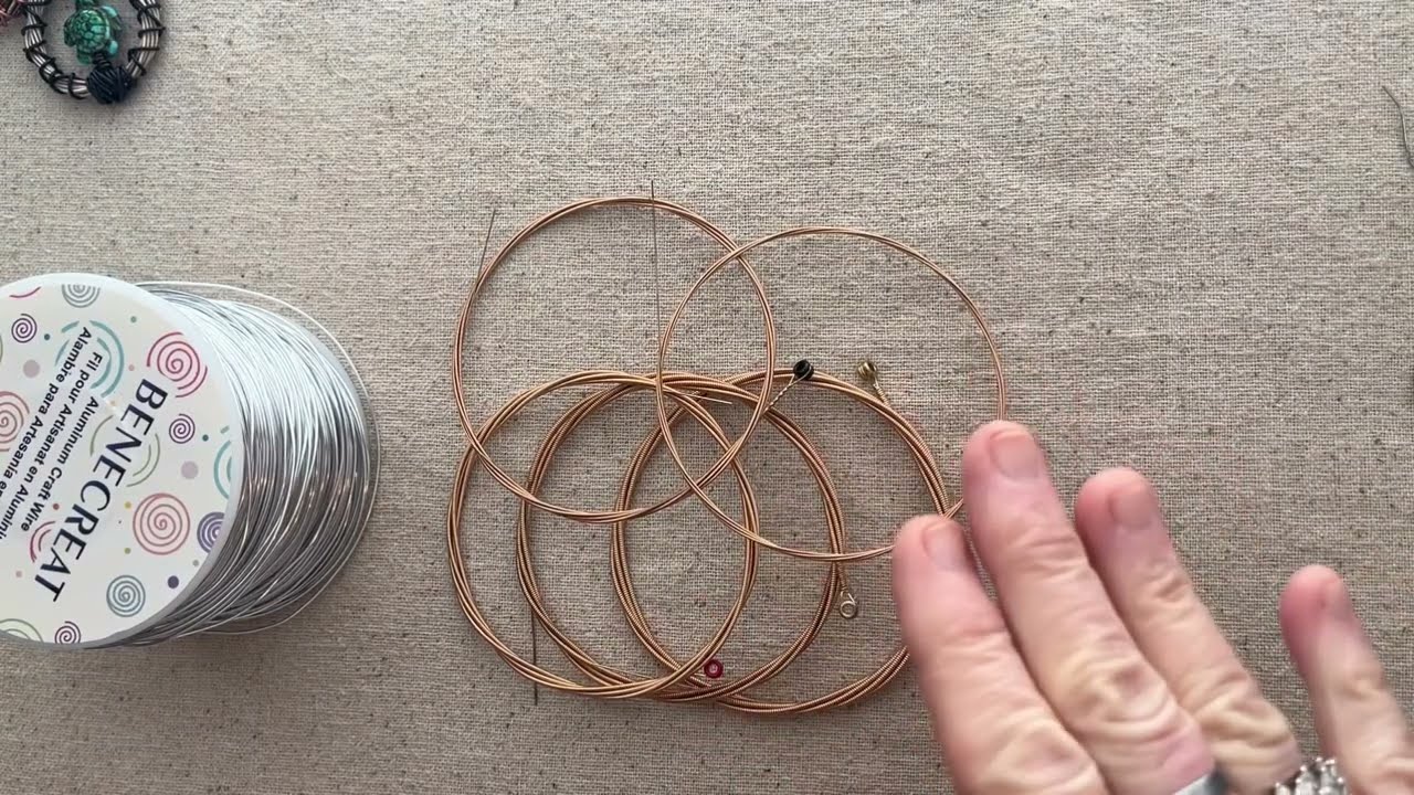 Making a Guitar String Bracelet