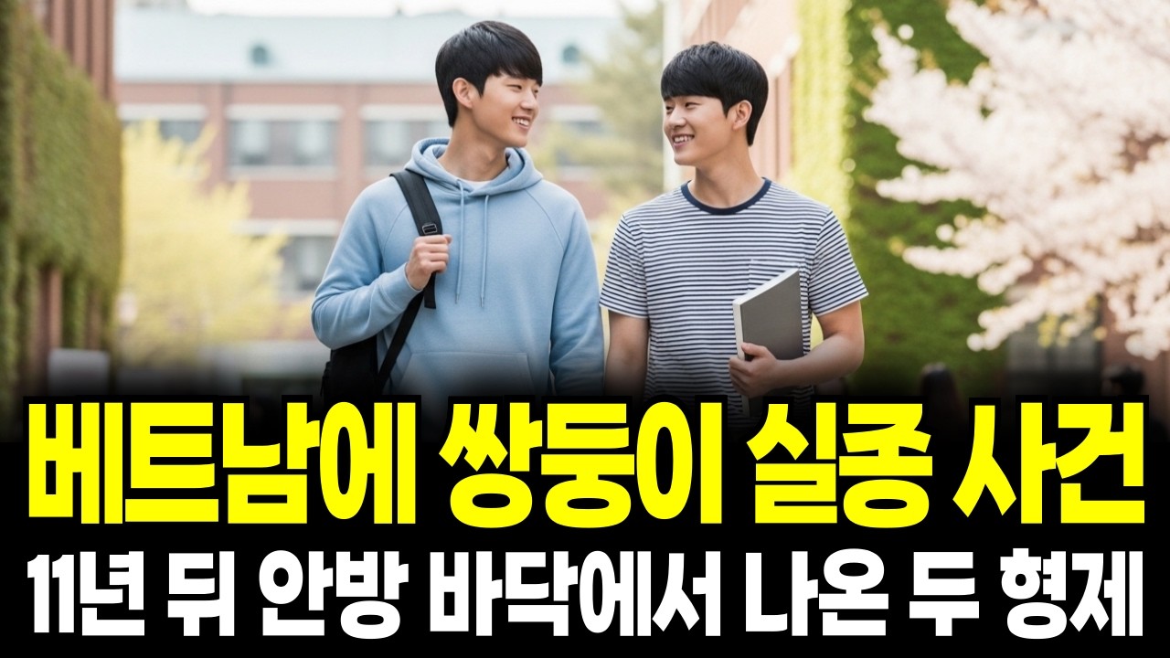 베트남에서 사라진 쌍둥이, 11년 뒤 집 안방 바닥 아래서 발견됐다… 280억 상속의 진실