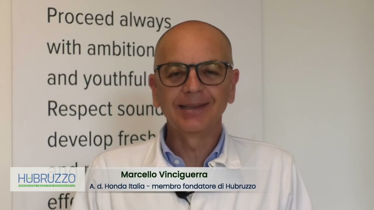 Marcello Vinciguerra Honda Italia Industriale S.p.A. socio di Fondazione Hubruzzo