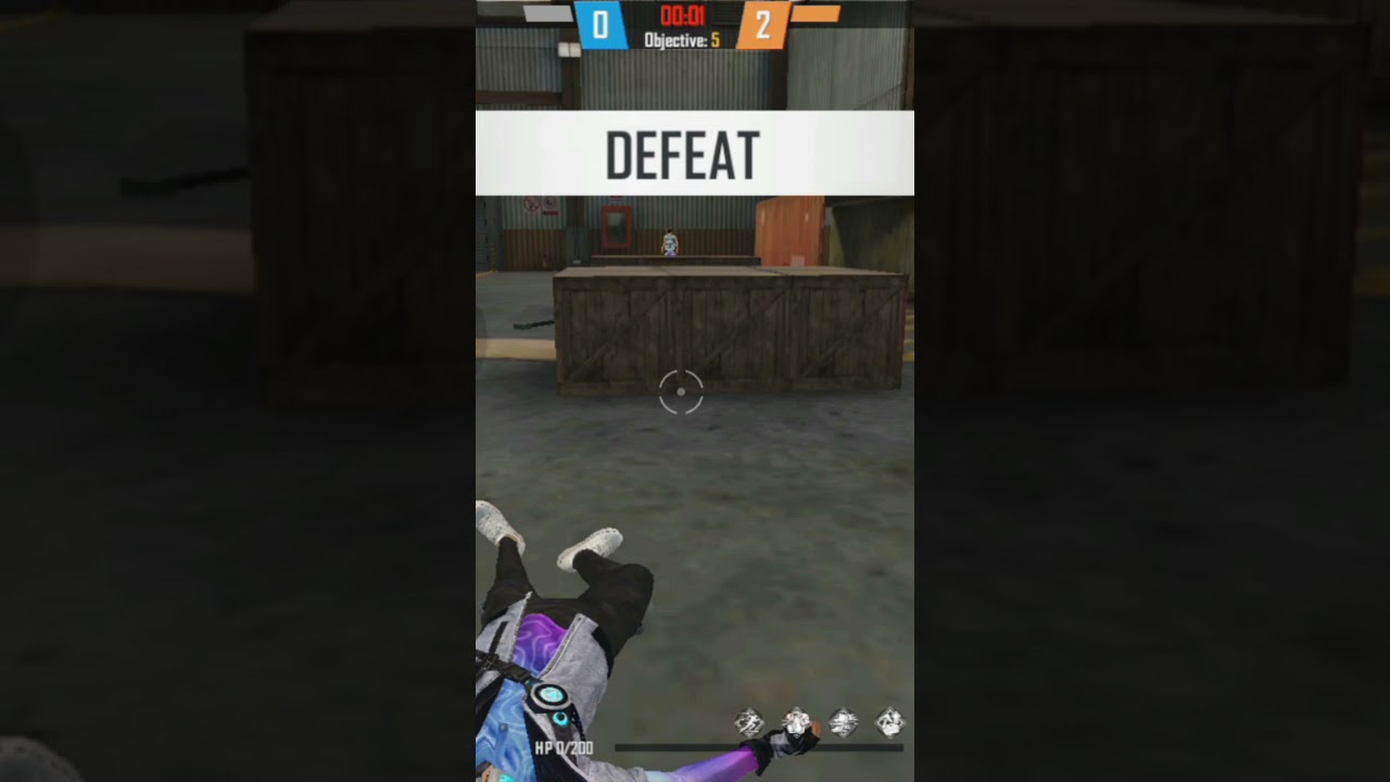 1 vs 1:: lone wolf mode:: # free fire