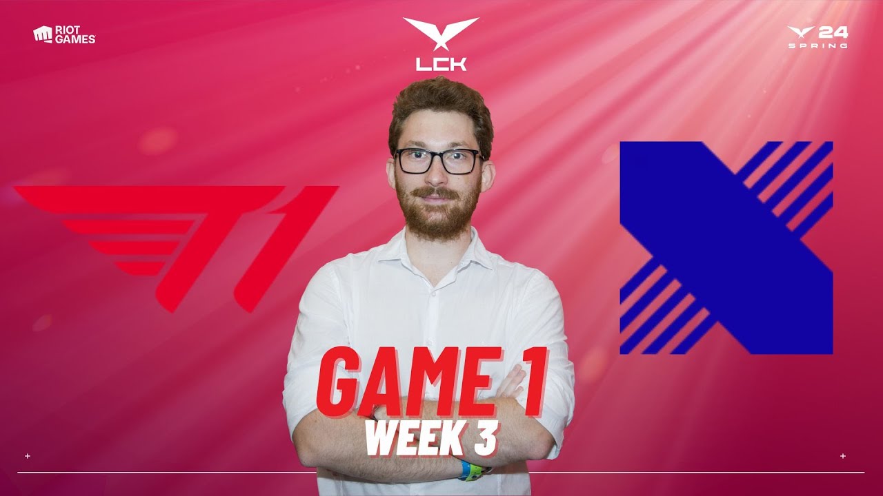 T1 VS DRX - GAME 1 | LCK SPRING 2024 WEEK 3