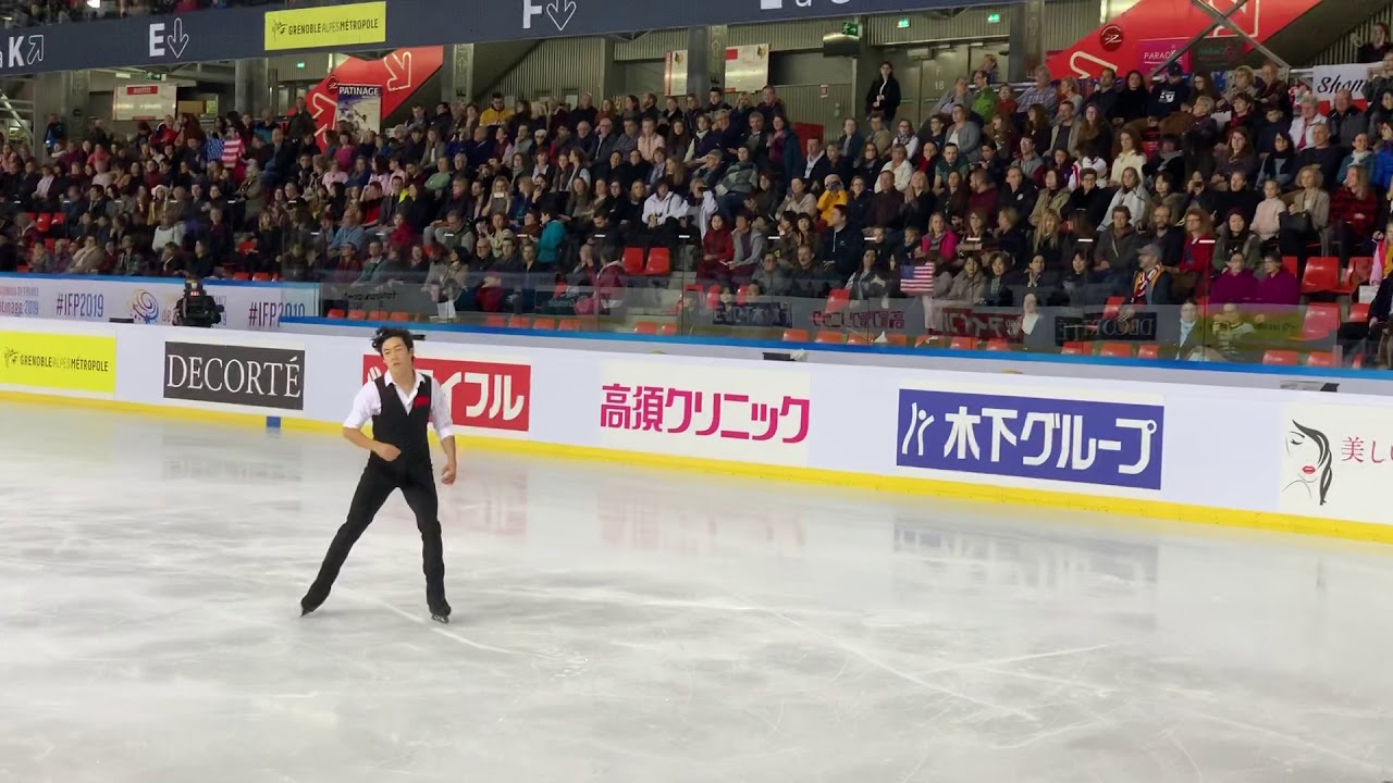 Nathan CHEN SP 1/11/2019 Internationaux de France 2019