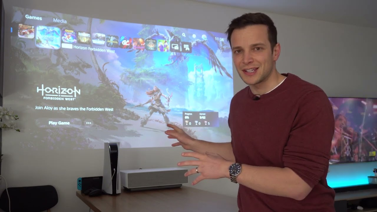 LG CineBeam 4K Ultra Short Throw Projector Review