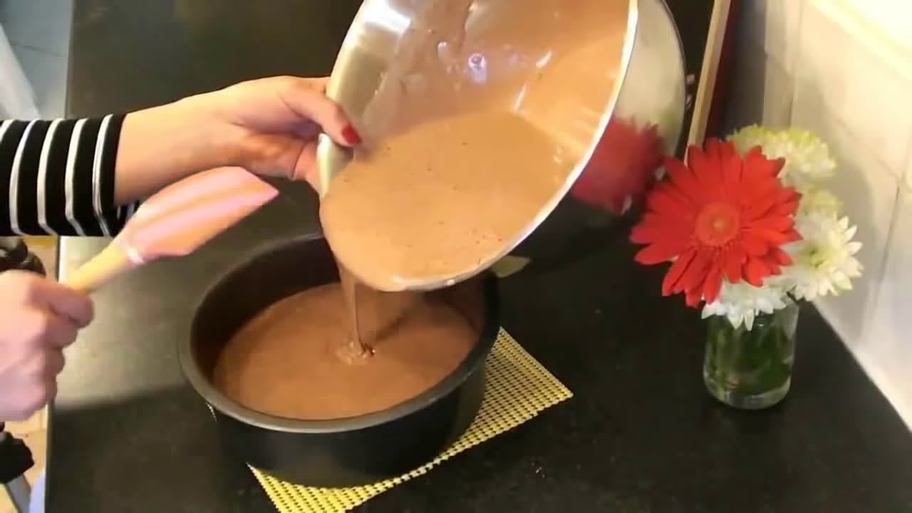 Chocolate Cake      41آموزش کیک شکلاتی کیک تولد آموزش کیک بدون شیر آشپزی ایرانی آشپزی حرفه ای