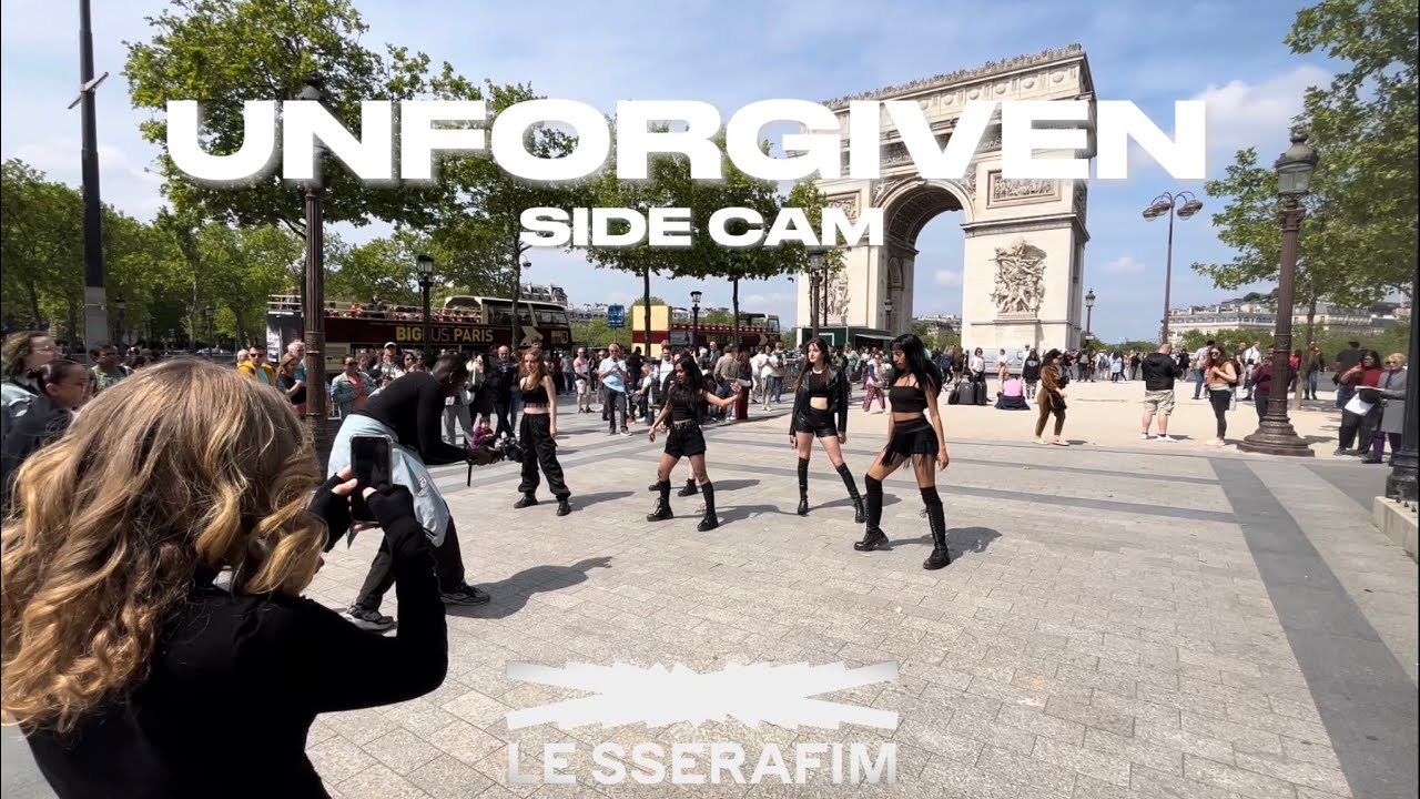 [K-POP IN PUBLIC PARIS] [SIDE CAM] UNFORGIVEN'- LE SSERAFIM (르세라핌) Dance Cover by Horizons