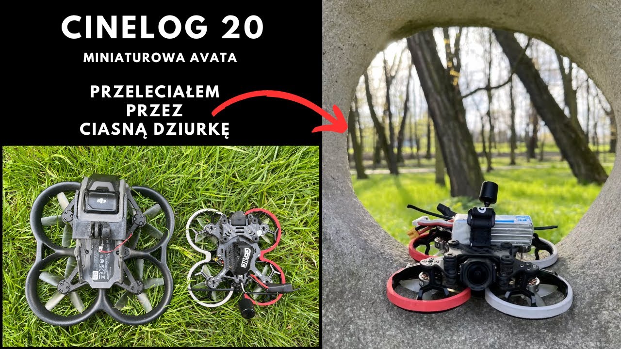 GepRC Cinelog 20 - dwa dni latania i ustawiania