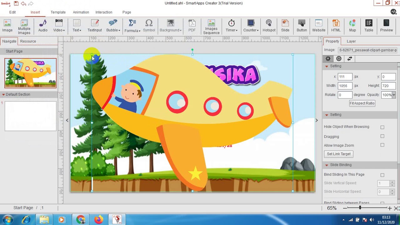 Tutorial seri 1 # SAC(Smart Apps Creator) cara membuat star page yang menarik