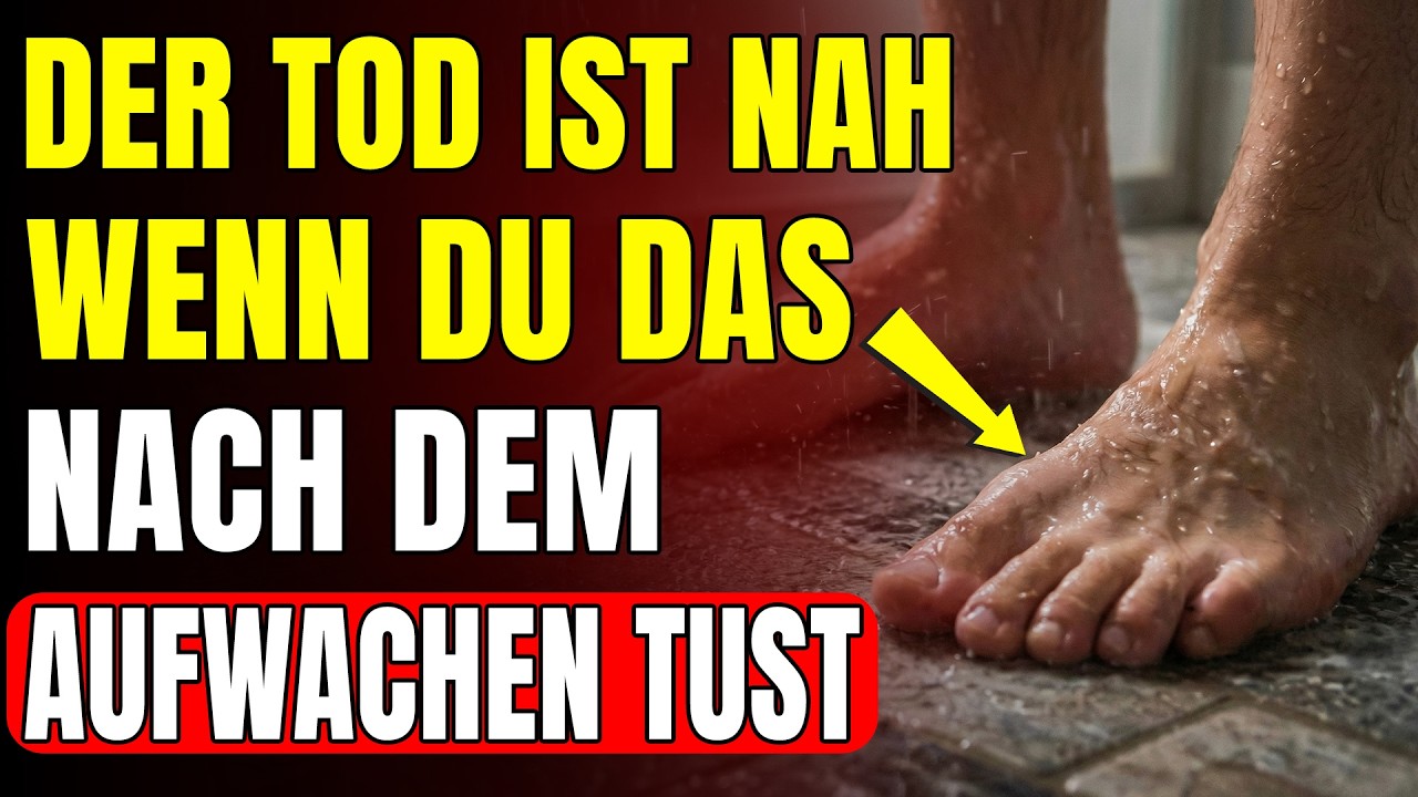 Er starb heute Morgen deswegen – bitte tun Sie DAS NICHT – Gefahr des plötzlichen Todes
