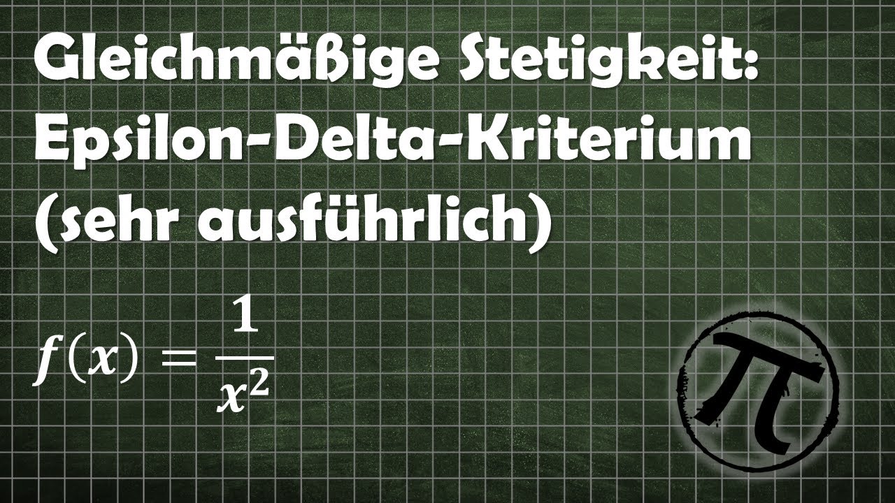 ausführlich: gleichmäßige Stetigkeit von 1/x^2 zeigen.