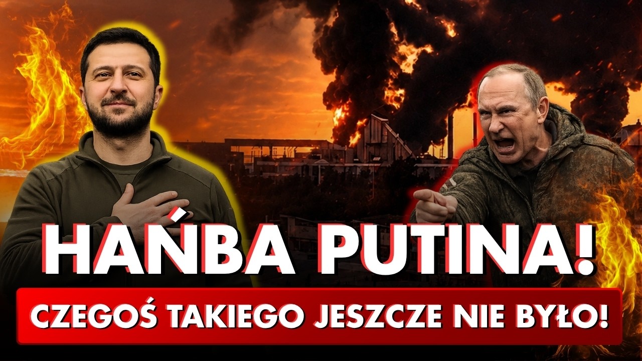 Panika w Rosji. Płonie DZIEŁO ŻYCIA Putina! W Moskwie zabrakło BENZYNY. Ukrainiec UKARANY w Polsce!