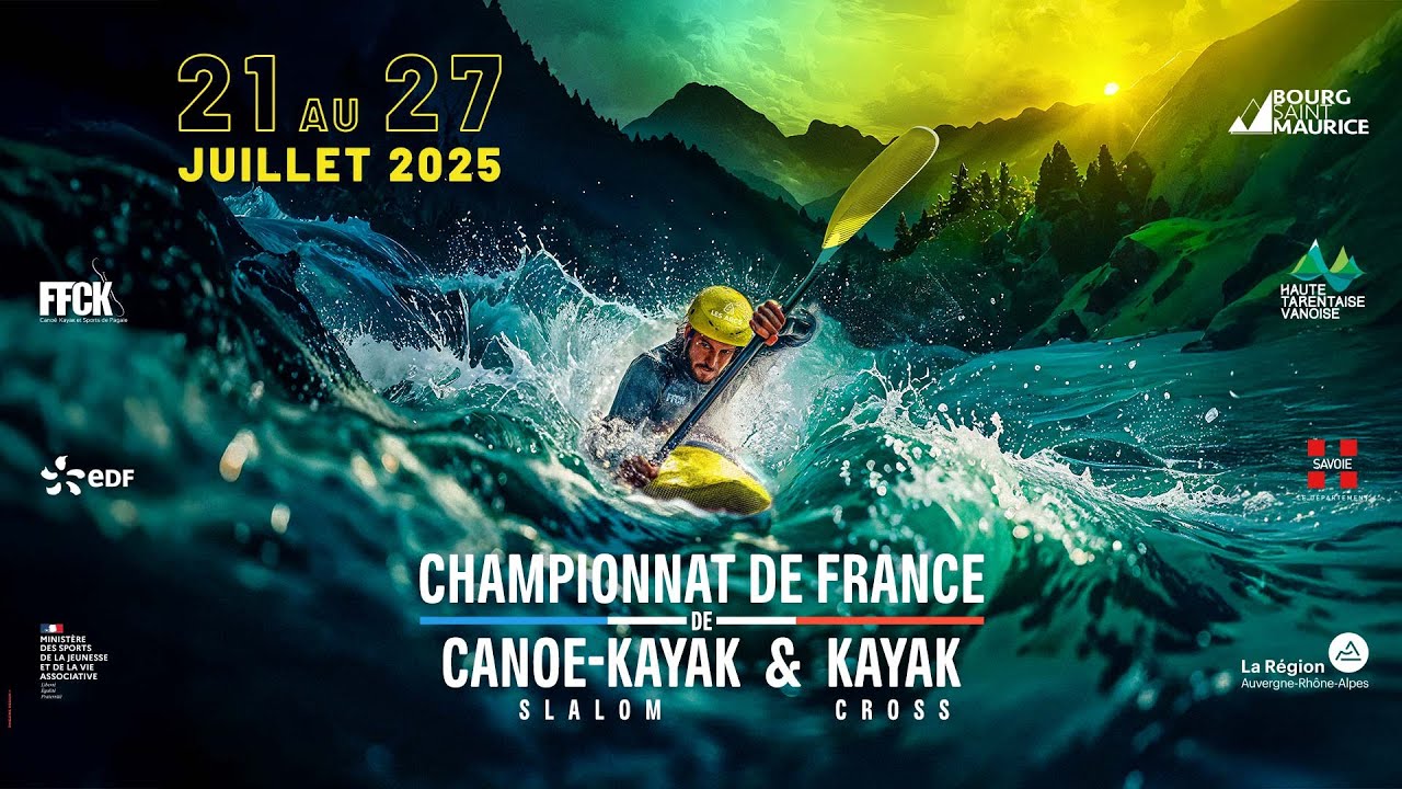 Finales Kayak - Championnat de France Slalom 2025