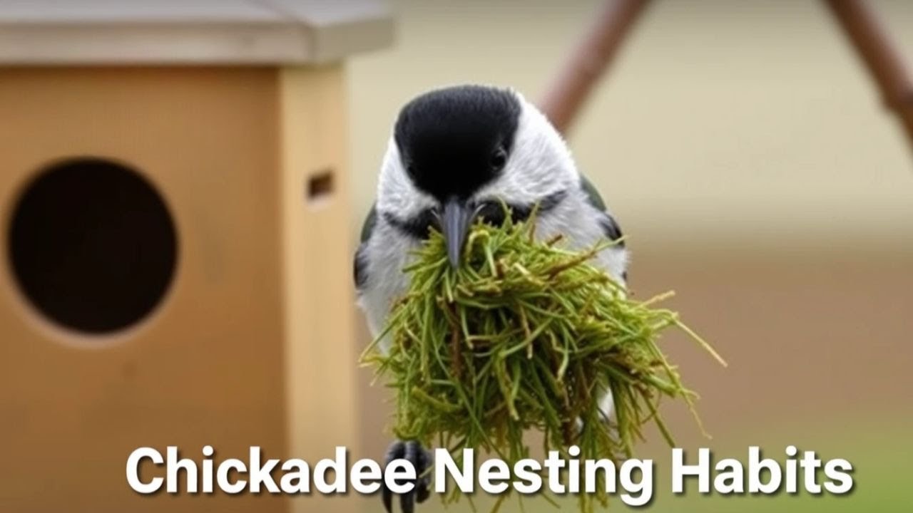 Nesting Habits of Chickadees in Backyard Settings