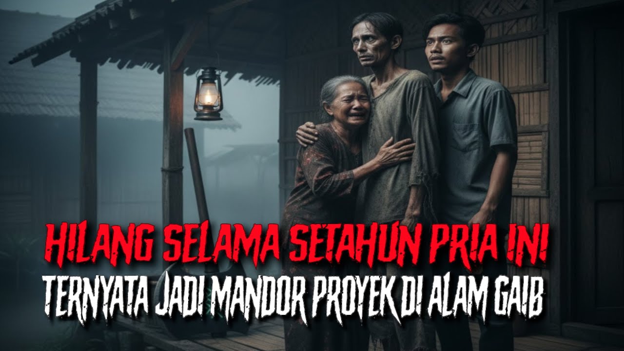 KISAH MISTIS SEORANG PRIA YANG BEKERJA DI ALAM GAIB JADI MANDOR PROYEK || CERITA HOROR KISAH MISTERI