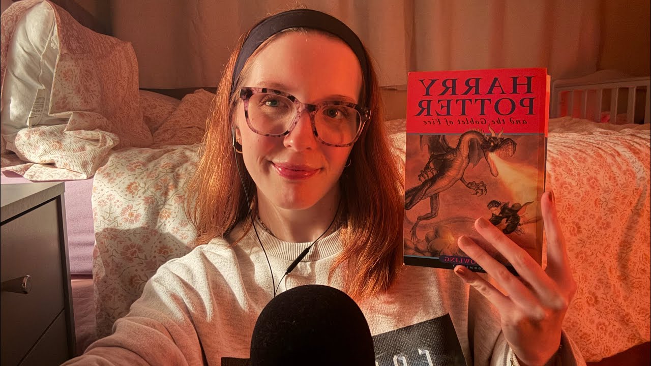 ASMR✨читаю тебе Гарри Поттера перед сном✨часть 4