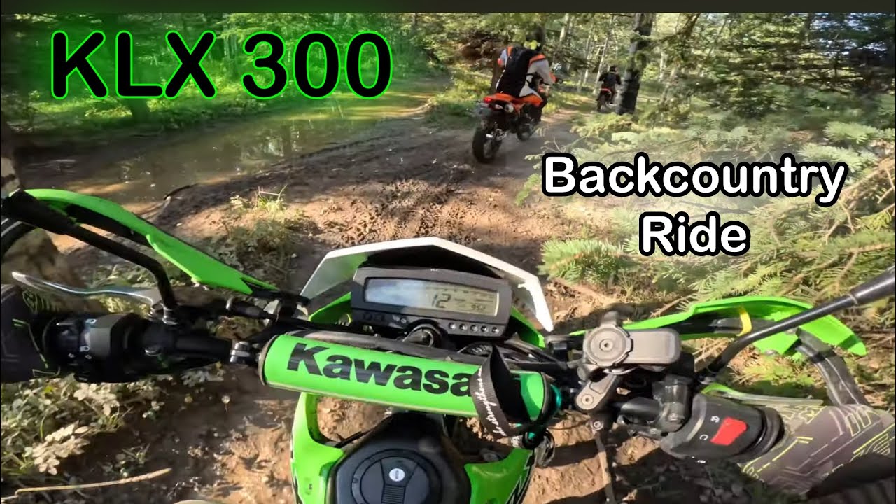 KLX 300 - Backcountry Ride.  August 27th, 2025.