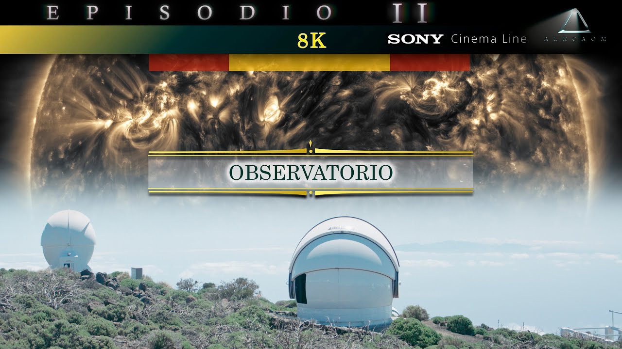 Observatorio astronómico de Tenerife EPISODIO II / Islas Canarias desde el aire a 8K