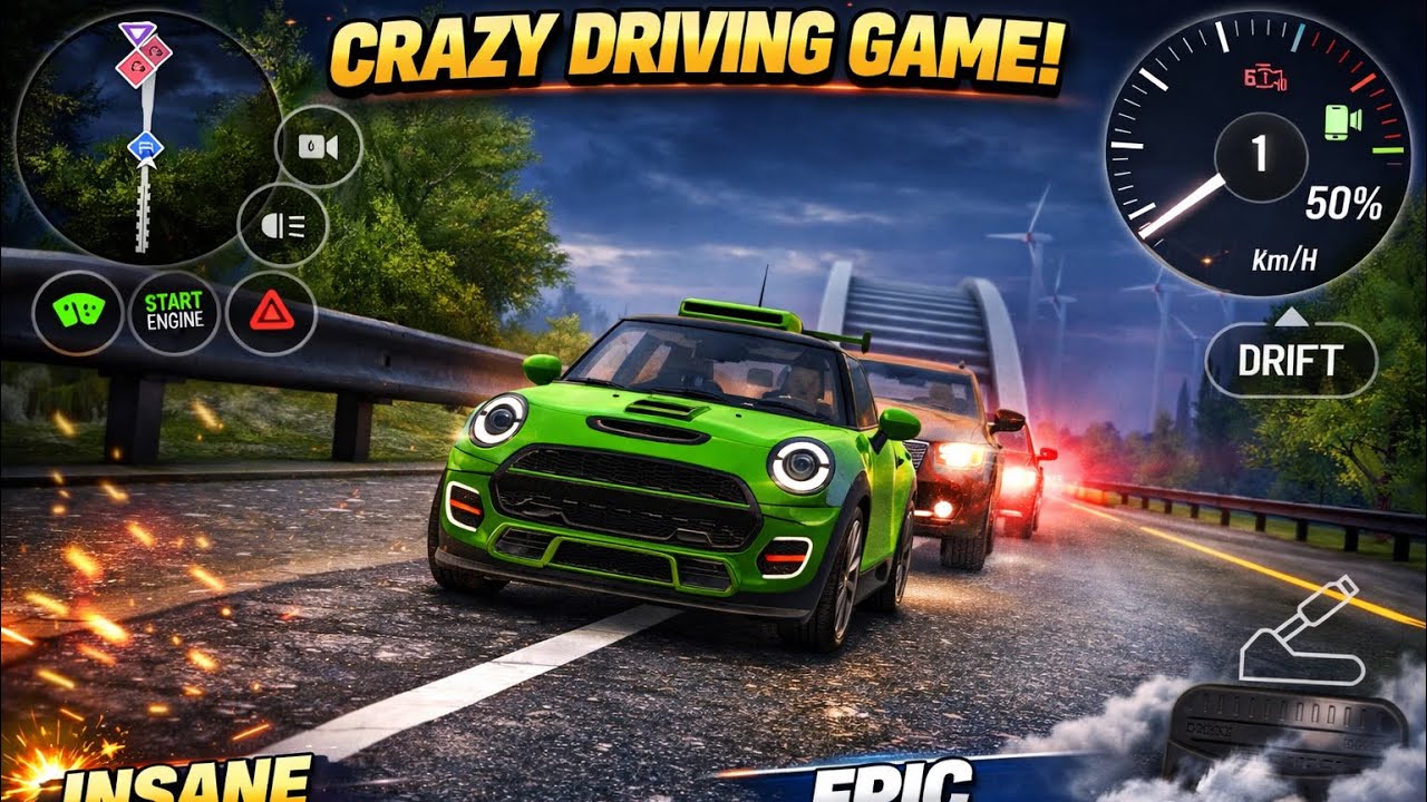 Brand New Car - Car Parking Driving School Gameplay | 4K Ultra Graphics..