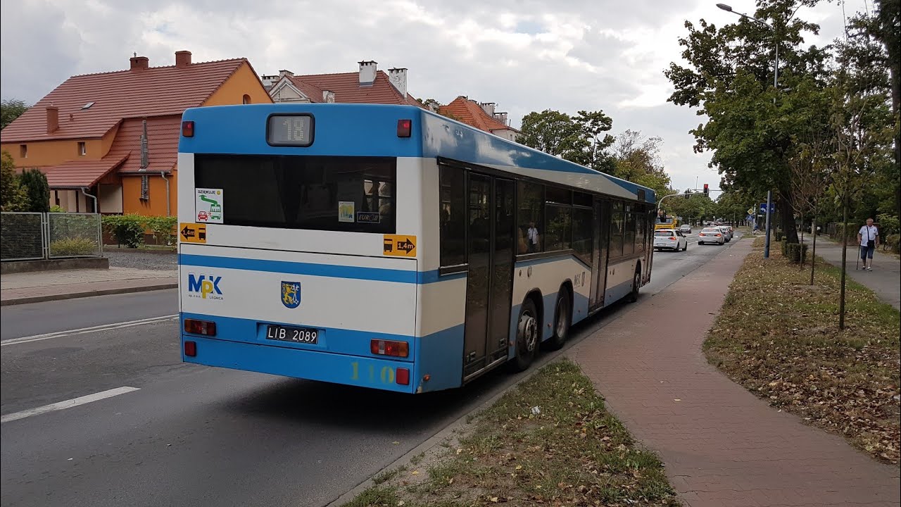 [🇵🇱PL] MPK Legnica - Neoplan N4020td #110 - [🚍18➡️JAWORZYŃSKA LSSE]