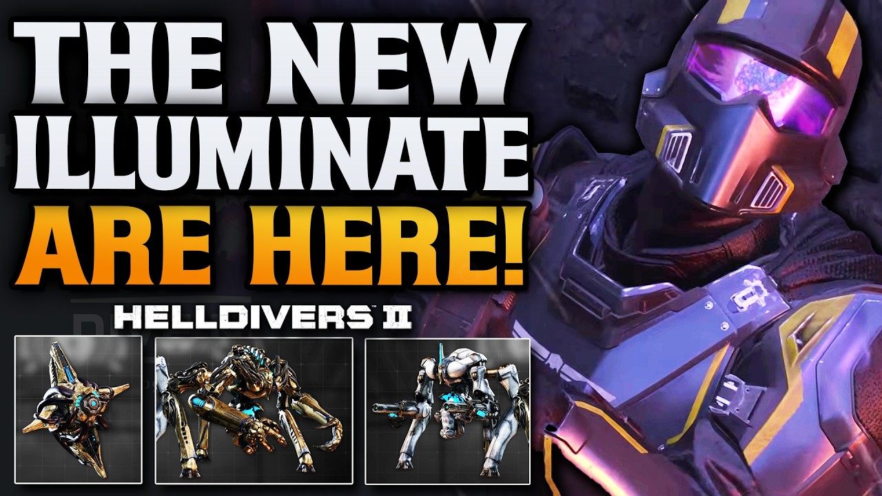 🔴Helldivers 2 New Illuminates Are Here!