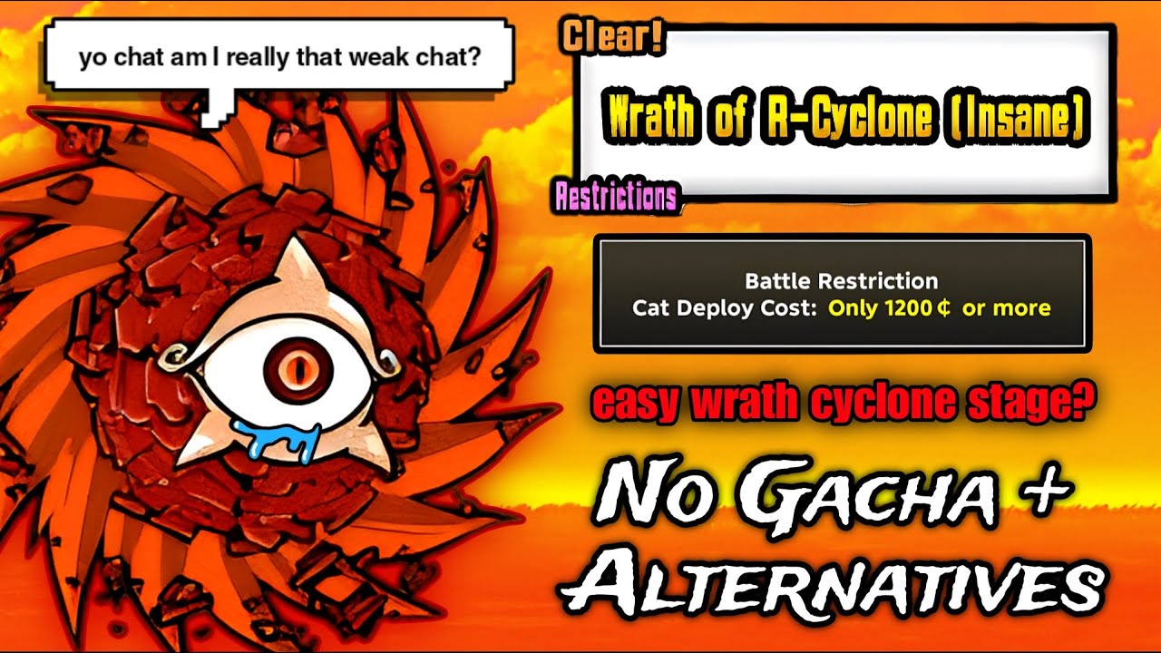 How to Easily Beat Wrath of R-Cyclone! (No Gacha)