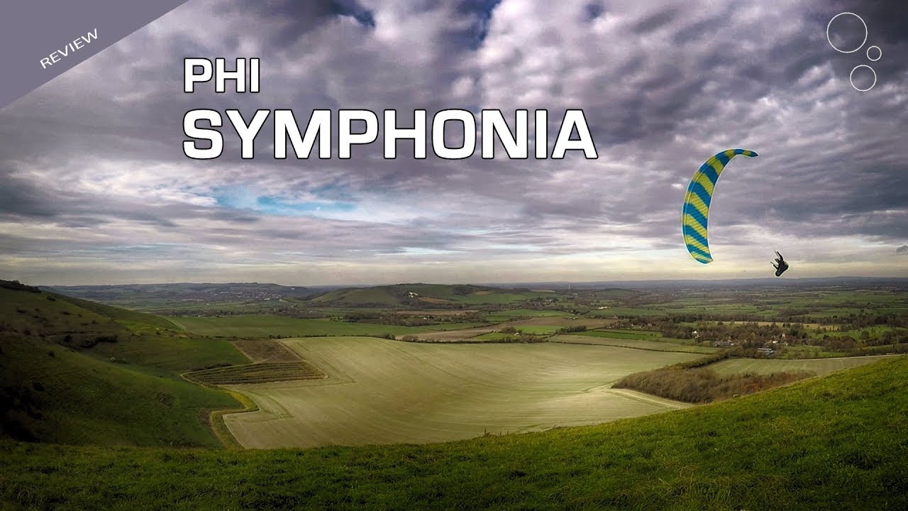 Phi SYMPHONIA (First Flight Paraglider Review)