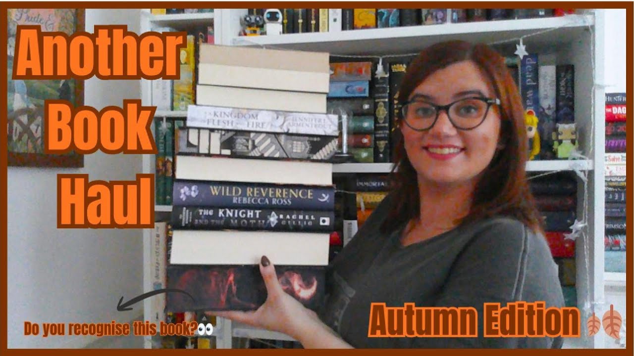 Autumn Book Haul 🍂📚 | fantasy books and new releases ❤️‍🔥
