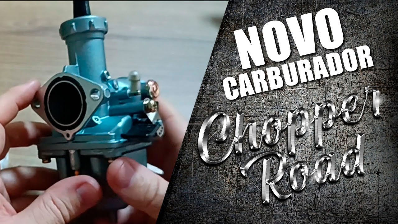 Novo carburador PZ27 para a Chopper Road, Chegou!
