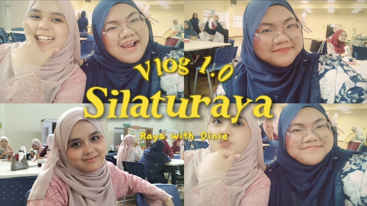 Vlog 1.0: Silaturaya in IIUM Pagoh (Raya with Dinie)