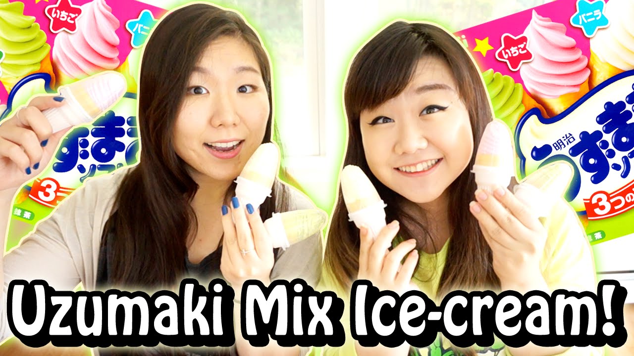 Uzumaki Mix Japanese Ice-cream Taste Test