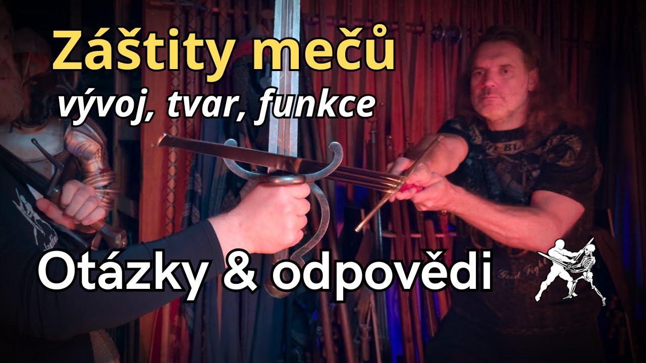 Q&A #28 – Rovná vs. Zahnutá záštita: Jak ovlivňuje meč techniku boje?