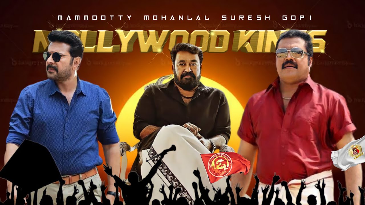 Mollywood Kings Mass Mashup | Ft. Mammotty Mohanlal Suresh Gopi | AK Editz 'N' Beatz