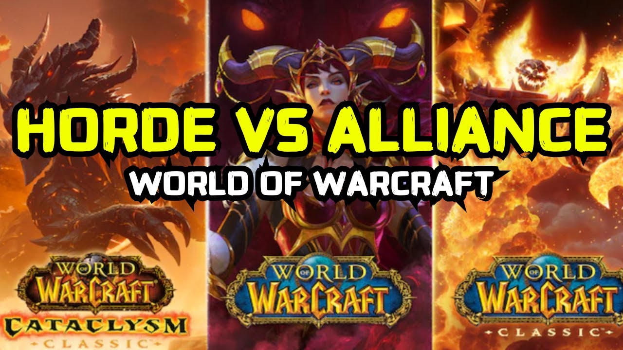 🔴BANGSA HORDE DAN ALLIANCE DI DUNIA AZEROTH- pemula wajib tau!!!!!!!!