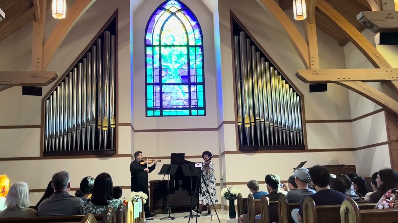 Passacaglia for violin and viola: Ervin & Amber Sesek