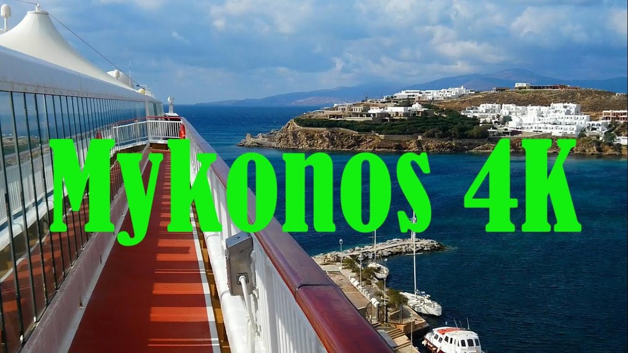 Relaxing Mykonos in 4K