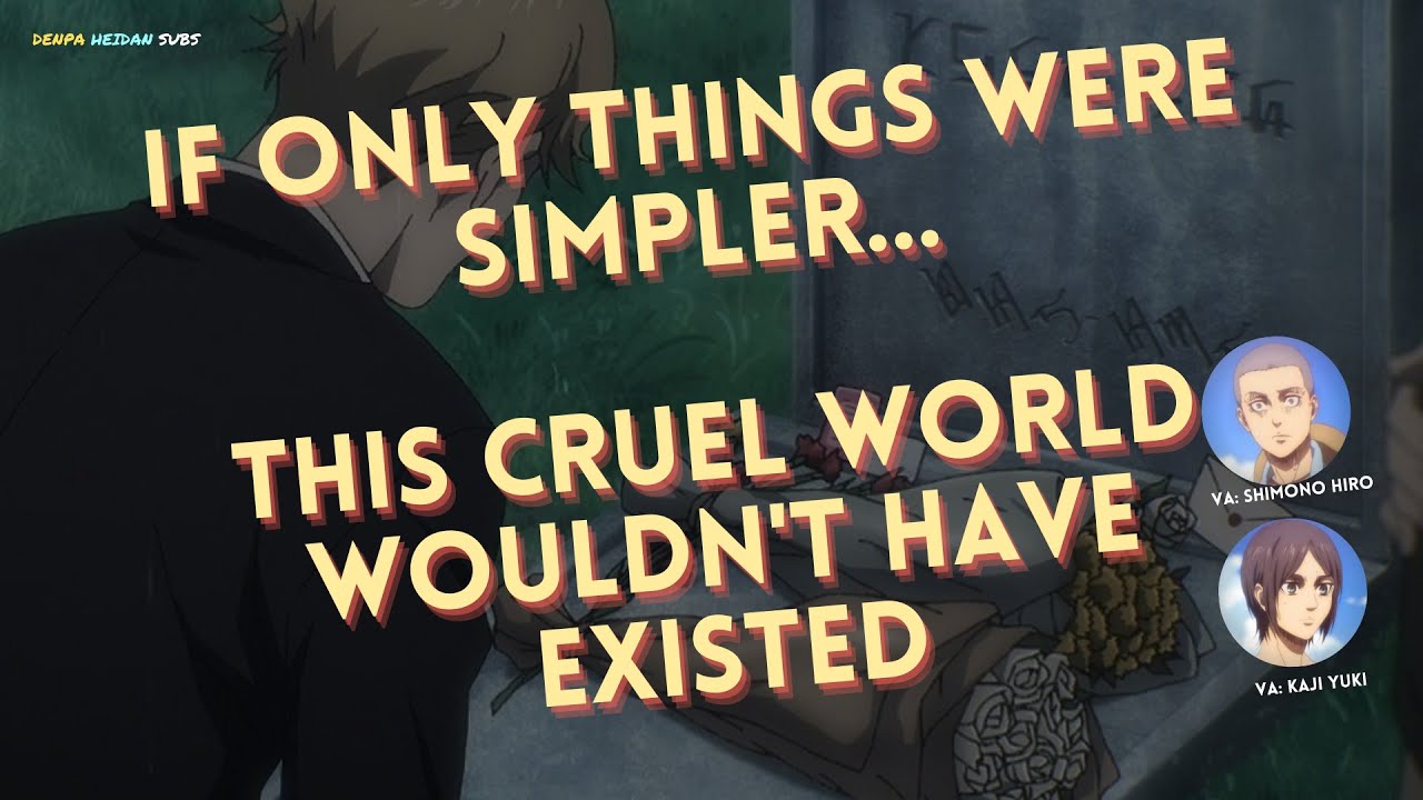 [ENG SUBS] AOT RADIO - The Cruel Reality of AOT by Kaji Yuki & Shimono Hiro