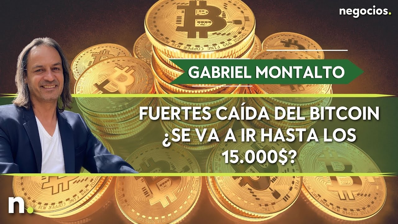 Gabriel Montalto: Fuertes ca&iacute;da del Bitcoin &iquest;Se va a ir hasta los 15.000$?