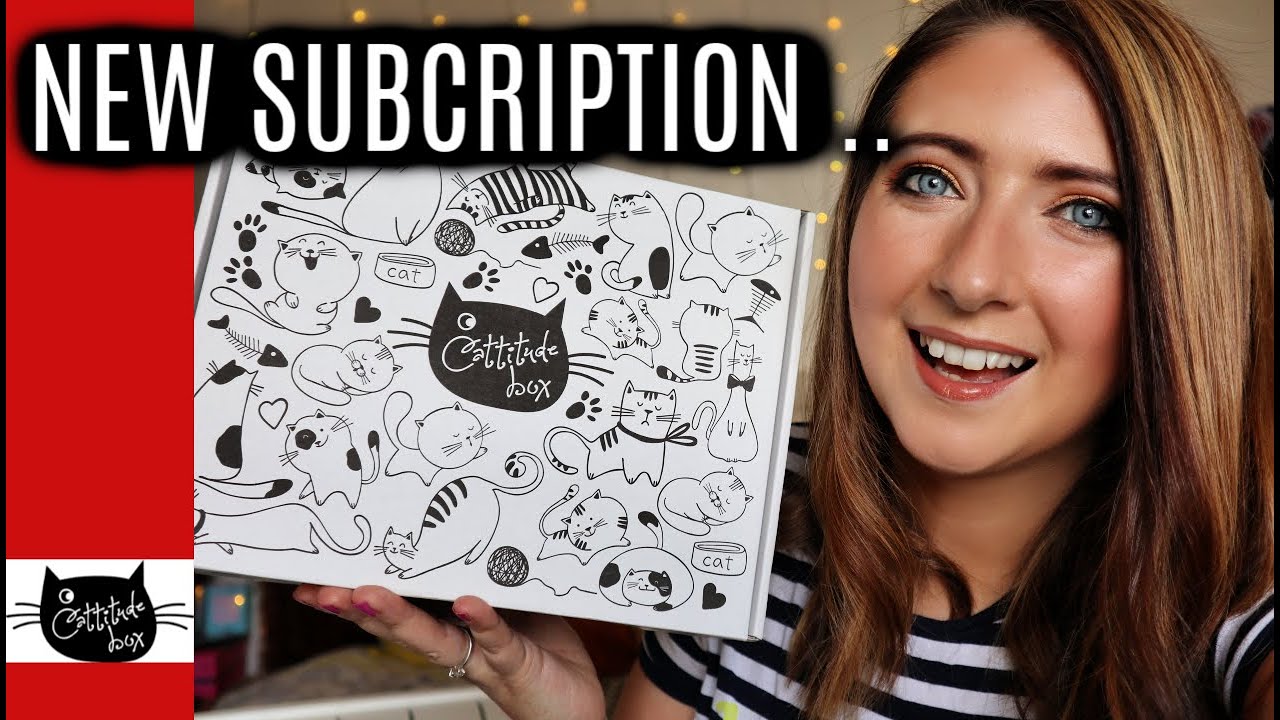 Cattitude Box - Monthly Cat Subscription Box David Meowie Edit | willow biggs