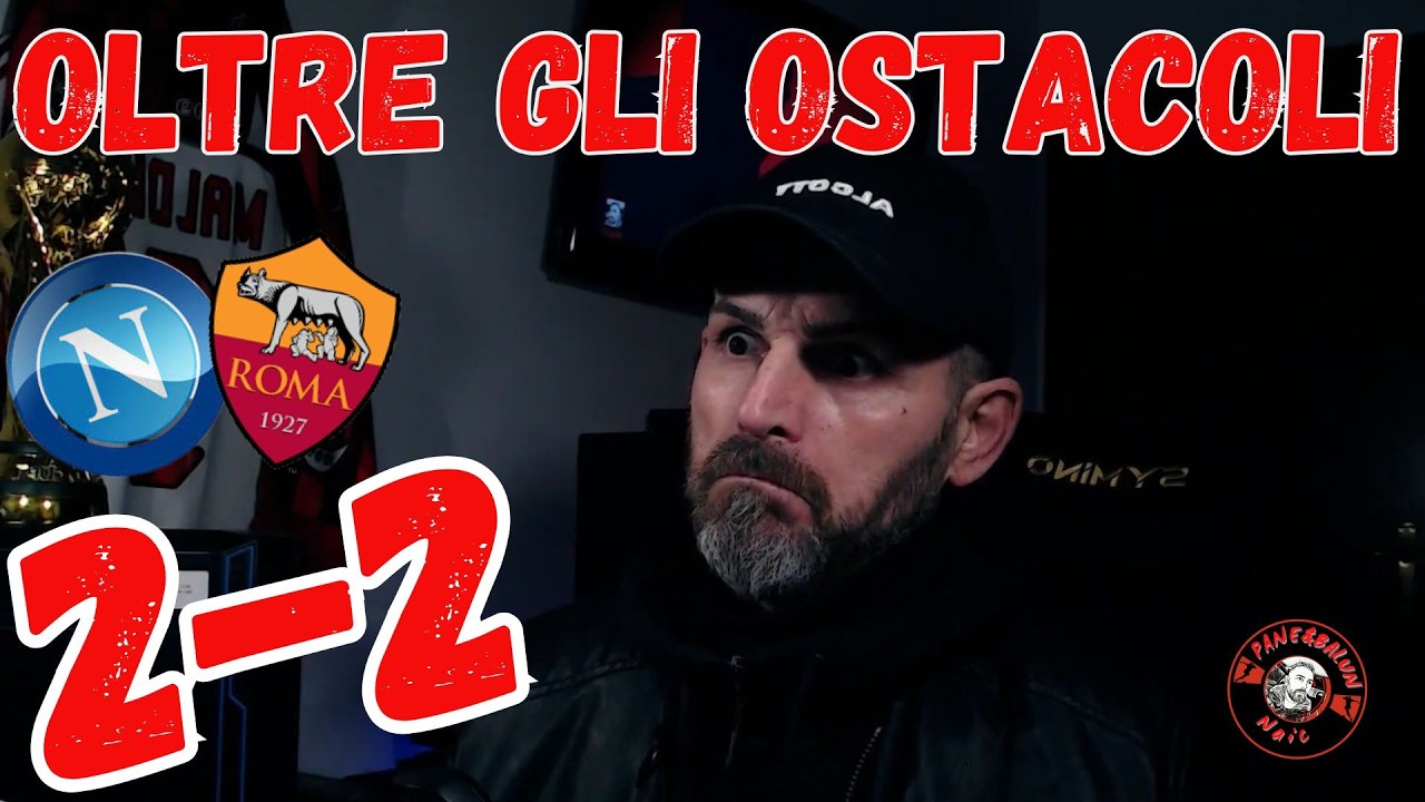 😱PAZZESCOO!!!😱NAPOLI-ROMA 2-2😱ALTRA TEGOLA PER IL NAPOLI 😱