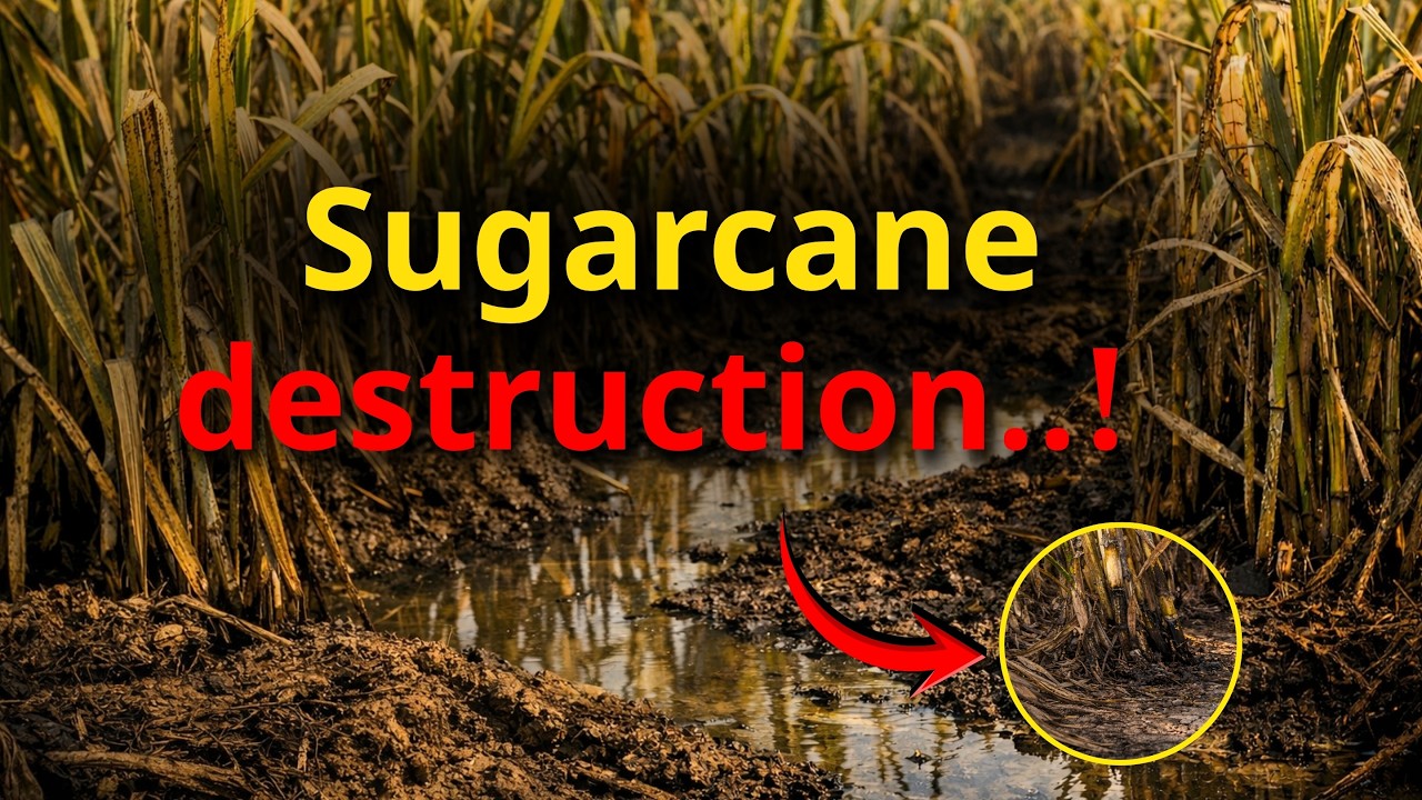 Sugarcane Cultivation : Big mistake by sugarcane farmers of North Karnataka! Why only 30 tons yield?
