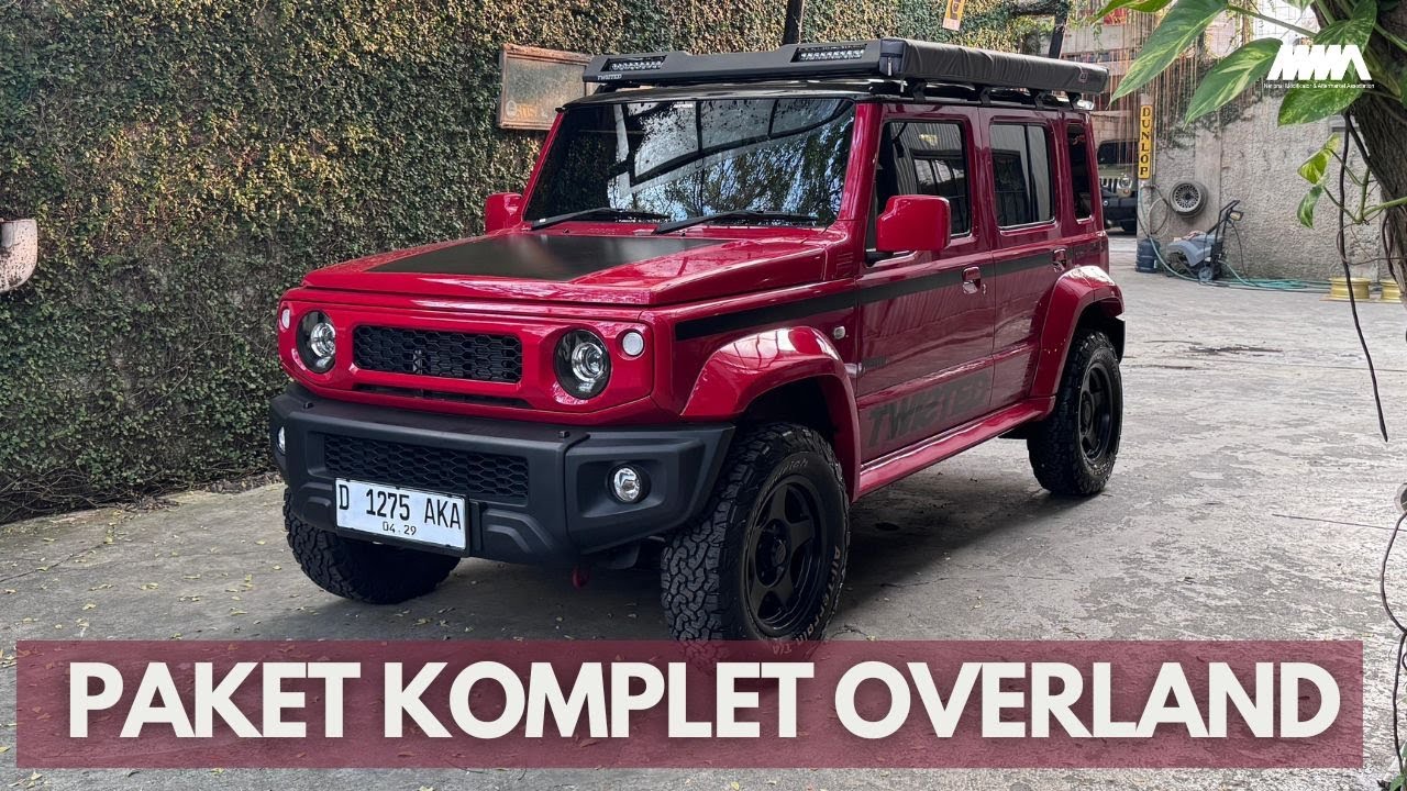 Modifikasi Suzuki Jimny 5 Doors Paling Komplet Gaya Overland | Modifvlog