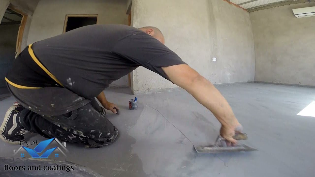 MICROCEMENTO sobre carpetas y paredes