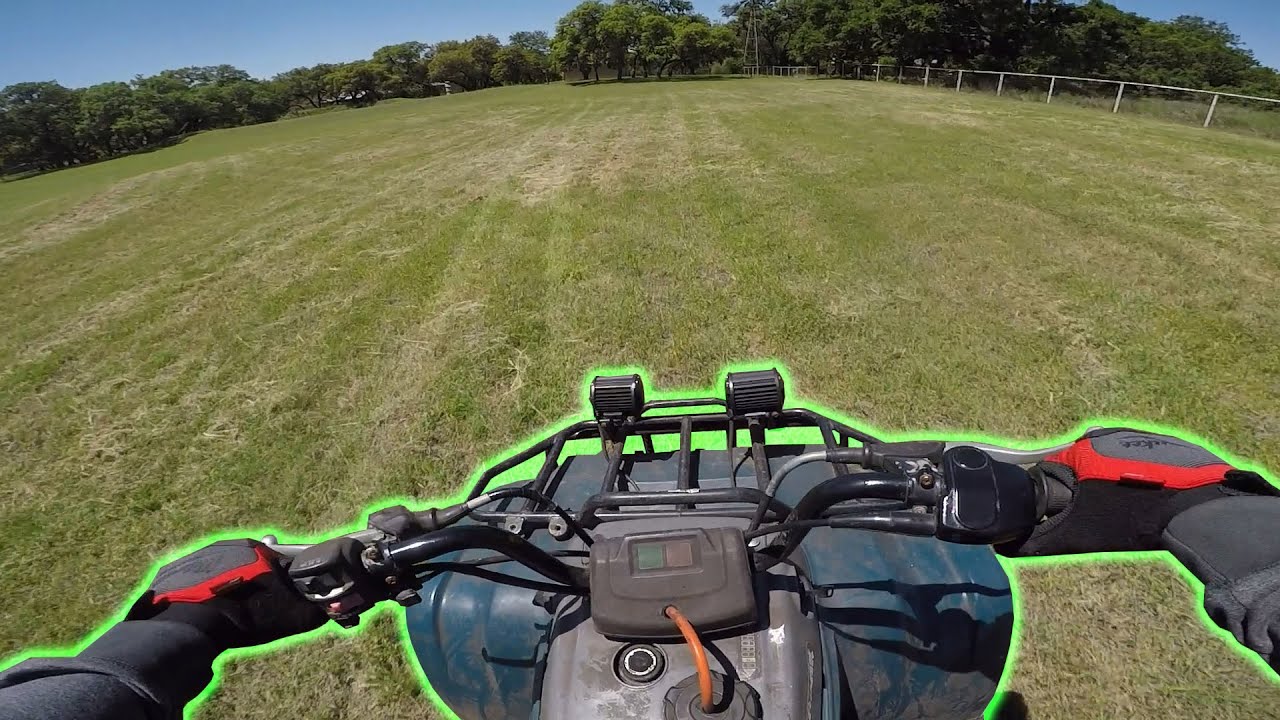 Kawasaki Bayou 220 First Ride